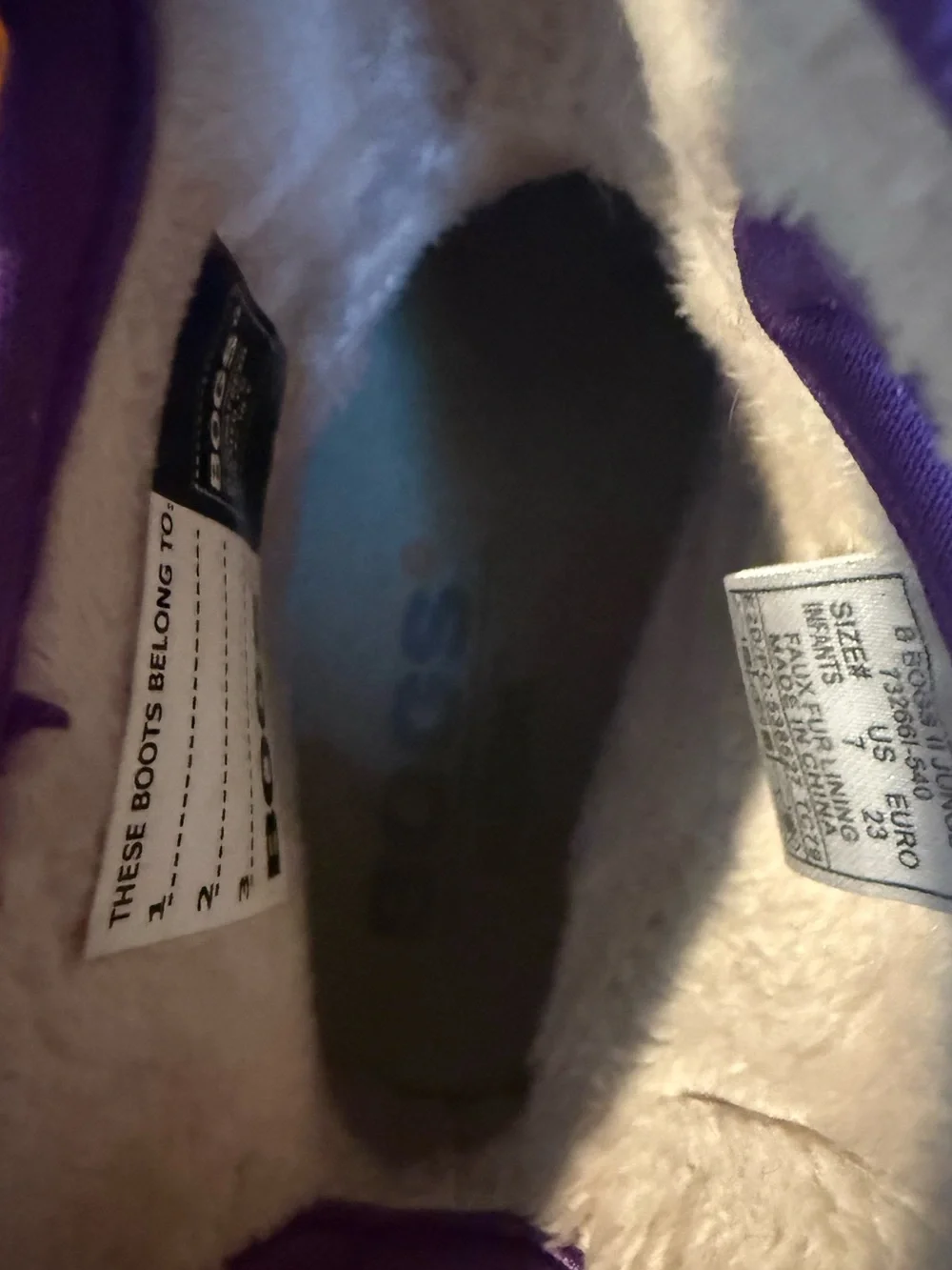 Bogs ToddlerPurple Leopard-Print Rain & Snow Boots with Handles